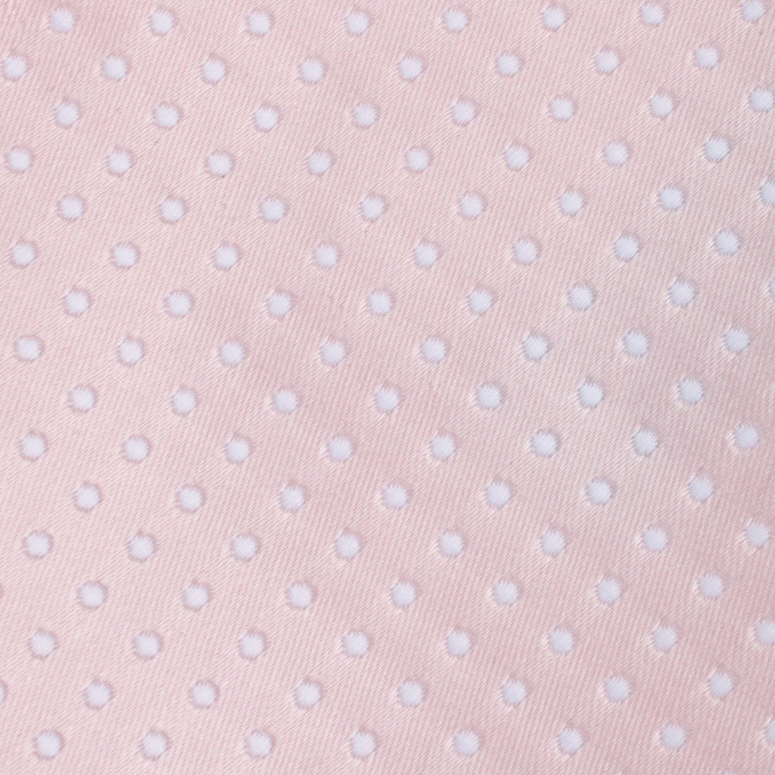 Blush Pink Mini Polka Dots Necktie Fabric