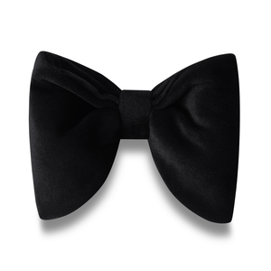 Bond Black Velvet Butterfly Bow Tie