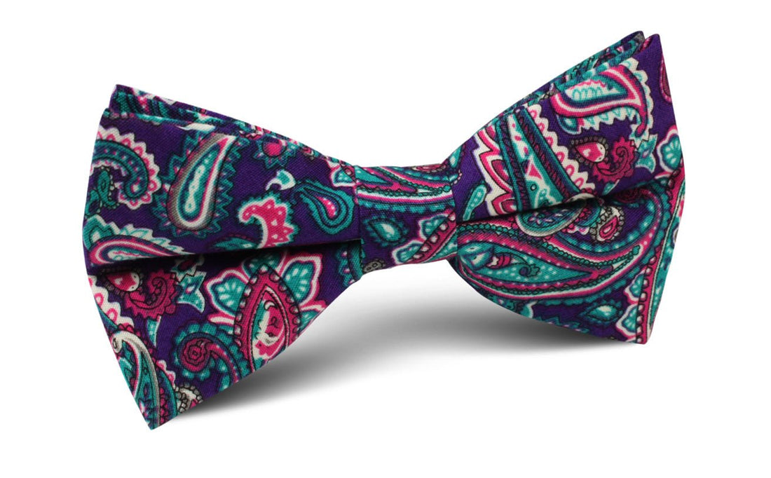 Botte Jegge Paisley Bow Tie