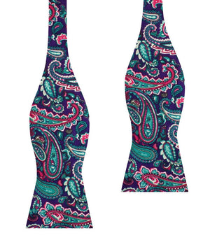 Botte Jegge Paisley Self Bow Tie