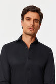 Brantley Black Twill Non-Iron Shirt