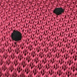 Brizo Pink Polka Dot Knitted Tie Fabric