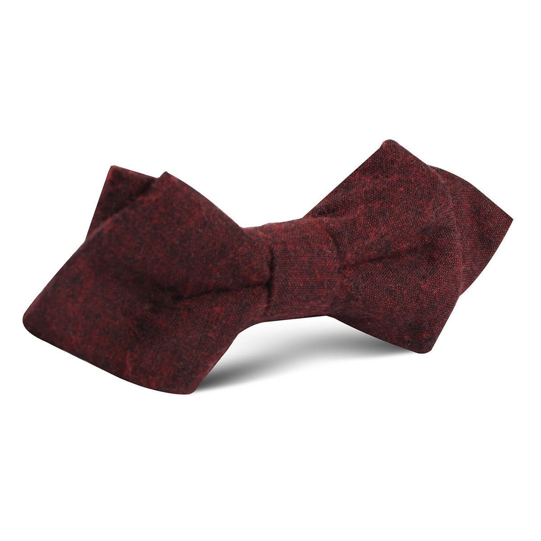 Brooklyn Burnt Red Diamond Bow Tie