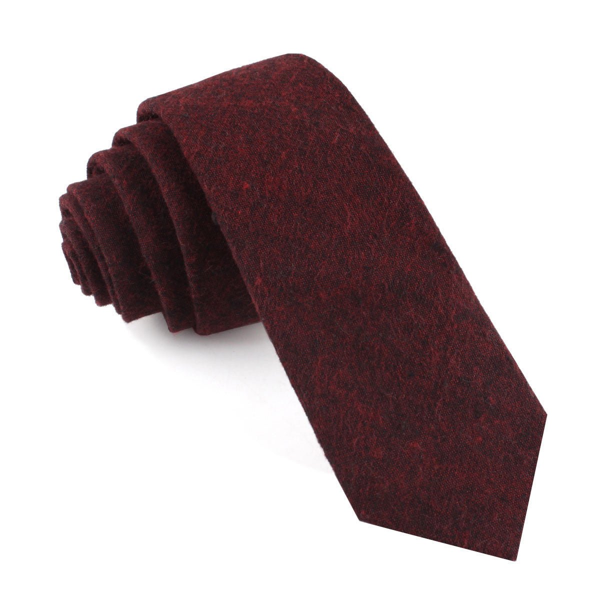 Brooklyn Burnt Red Skinny Tie