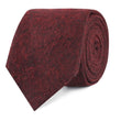 Brooklyn Burnt Red Slim Tie