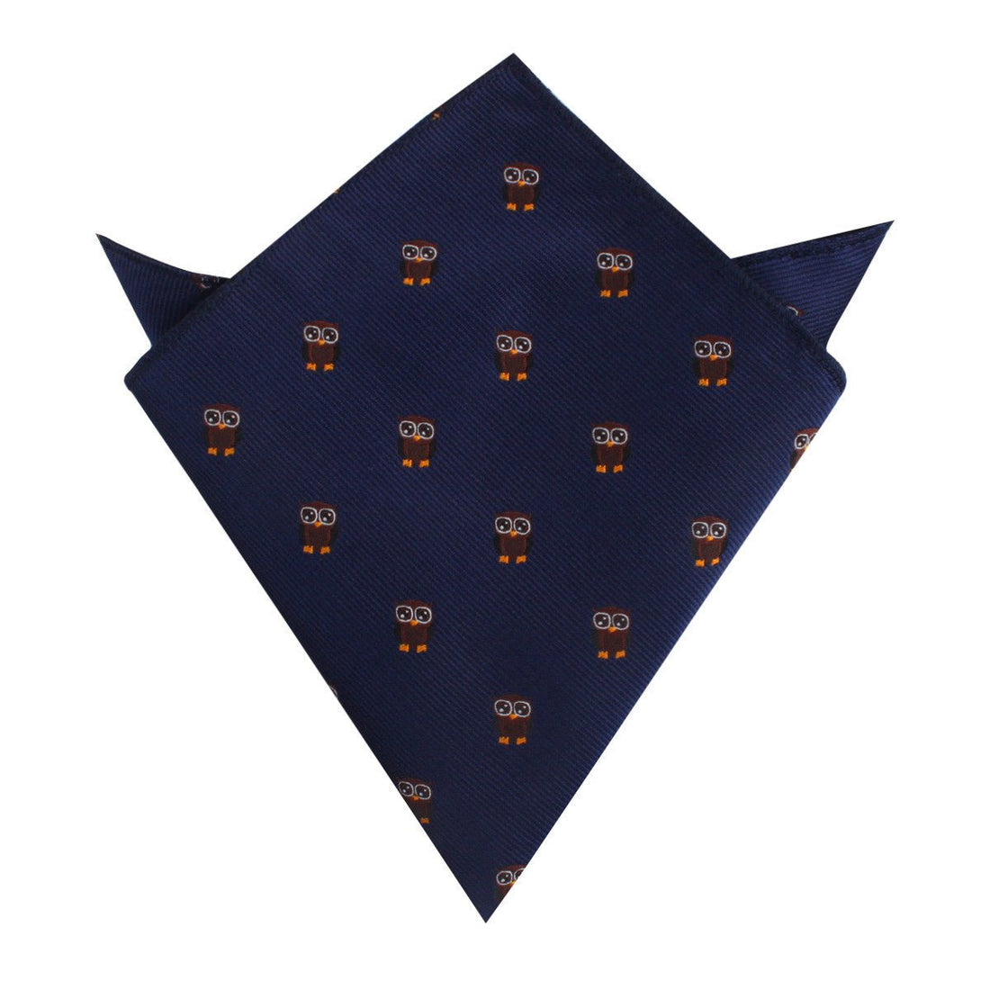 Brown Horned Owl Pocket Square