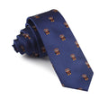 Brown Horned Owl Skinny Tie