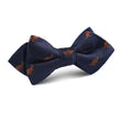 Brown Kangaroo Diamond Bow Tie