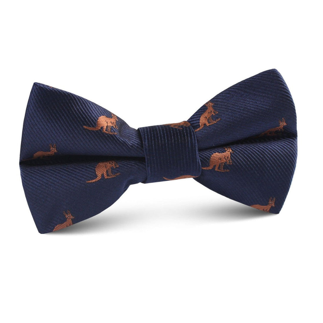 Brown Kangaroo Kids Bow Tie