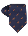 Brown Kangaroo Tie