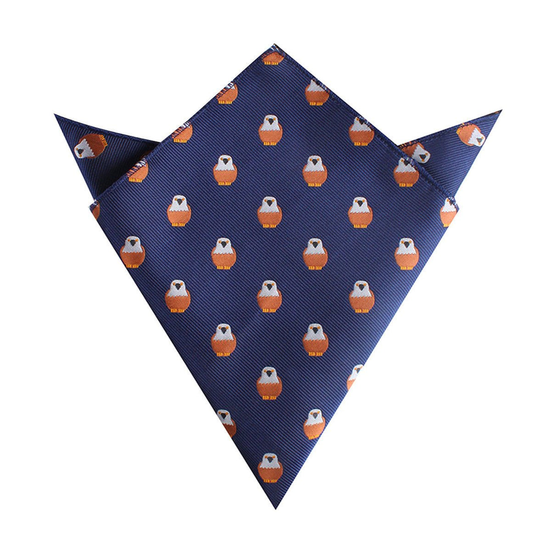 Brown Pigeon Bird Pocket Square