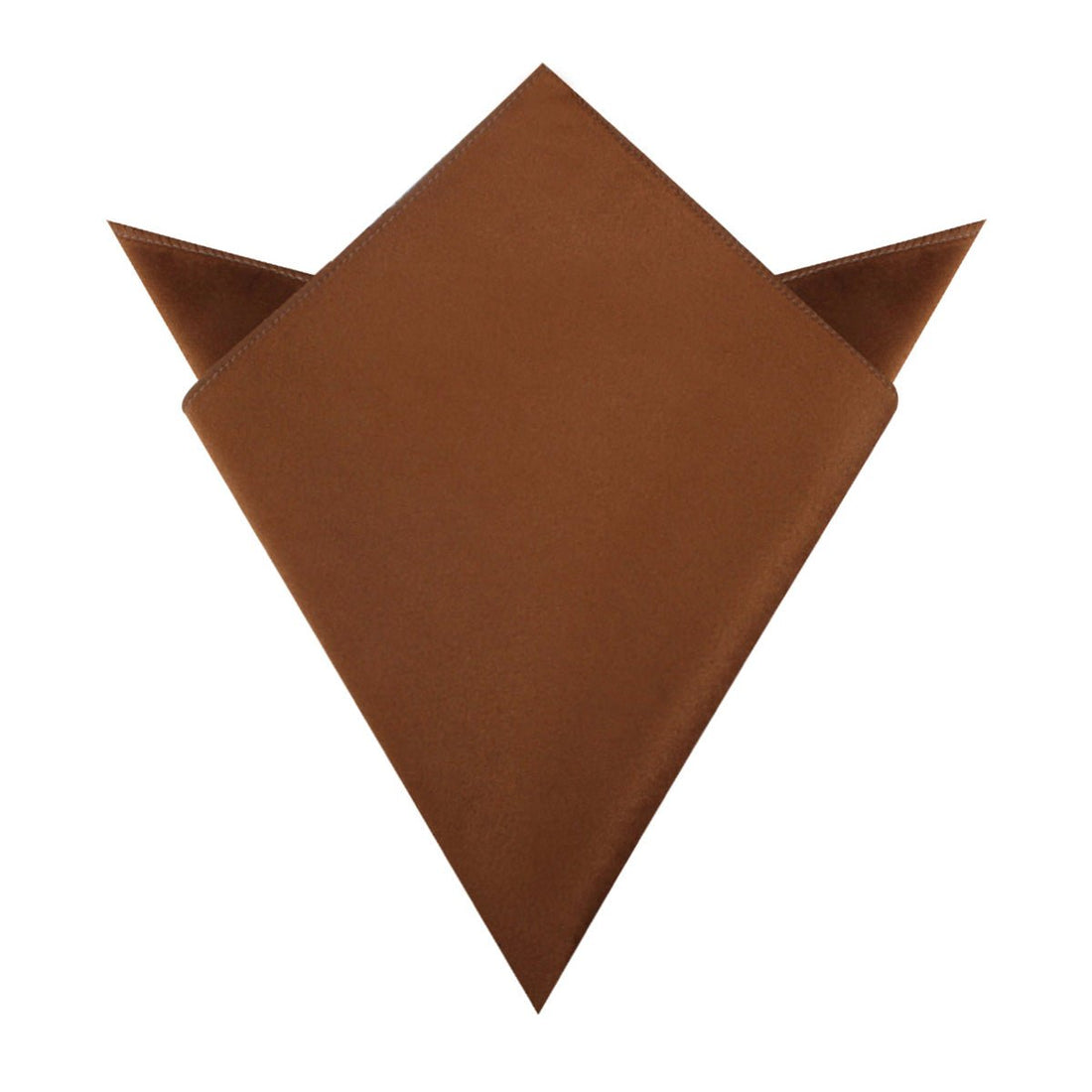 Brown Velvet Pocket Square