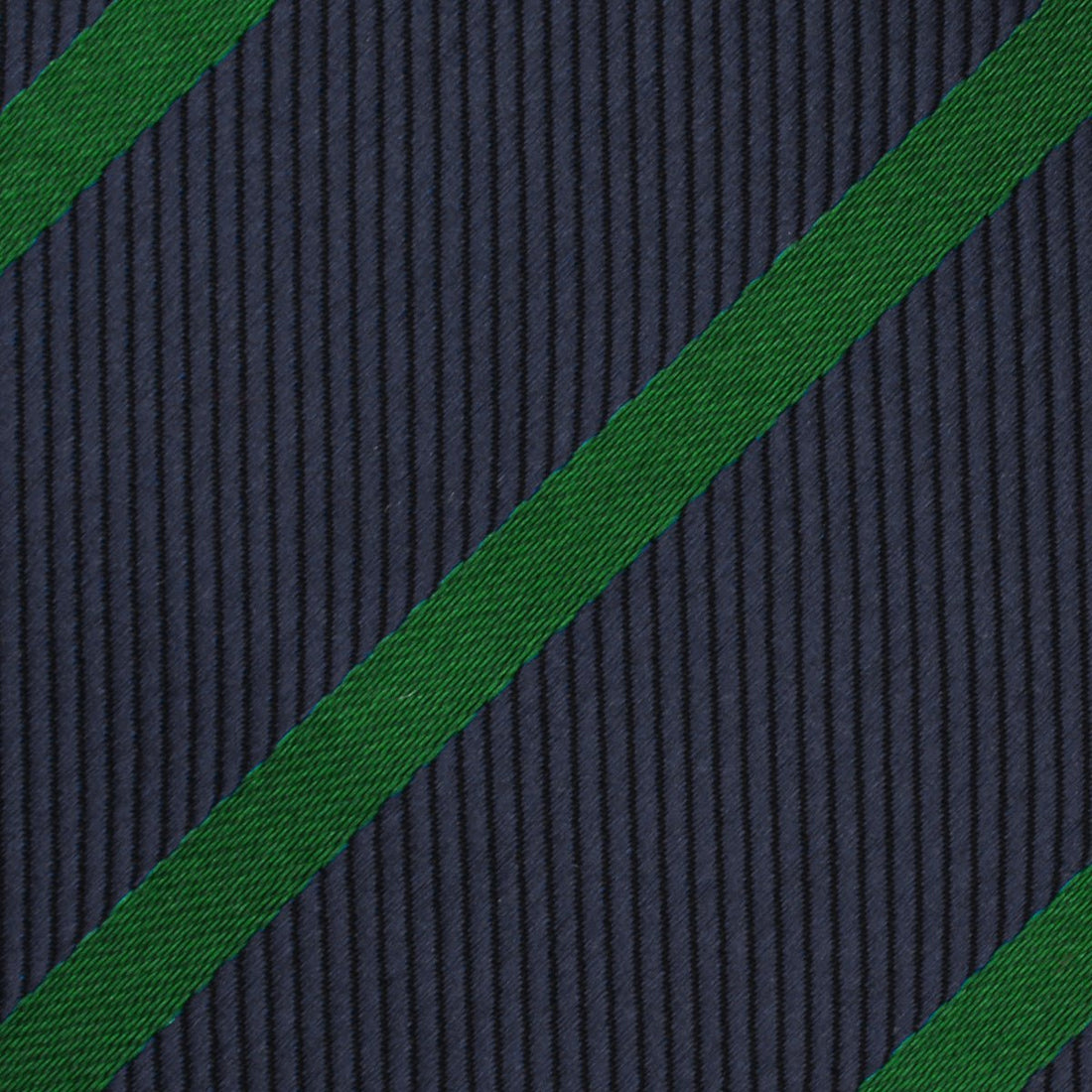 Brunswick Green Striped Bow Tie Fabric