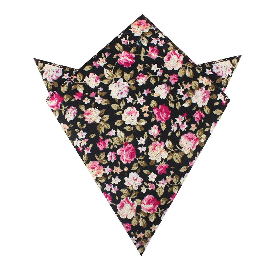 Bucharest Blossom Floral Pocket Square