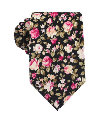 Bucharest Blossom Floral Tie