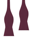 Budapest Burgundy Diamond Self Bow Tie