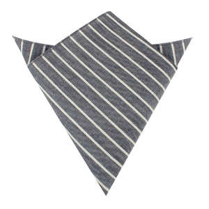 Budapest Pinstripe Pocket Square