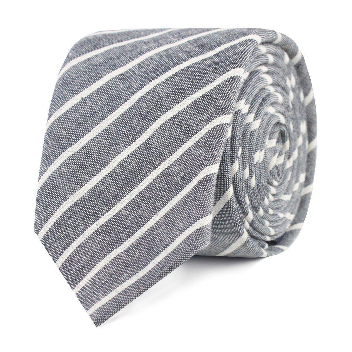 Budapest Pinstripe Slim Tie