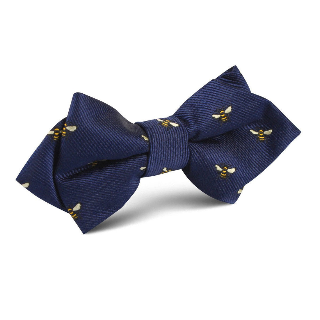 Bumble Bee Diamond Bow Tie