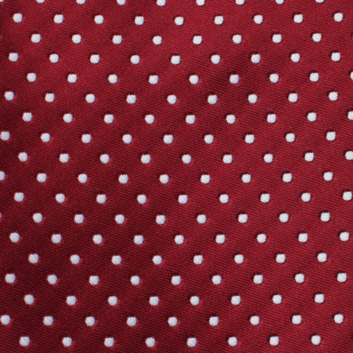 Burgundy Mini Polka Dots Bow Tie Fabric