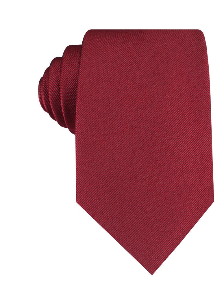 Burgundy Weave Necktie