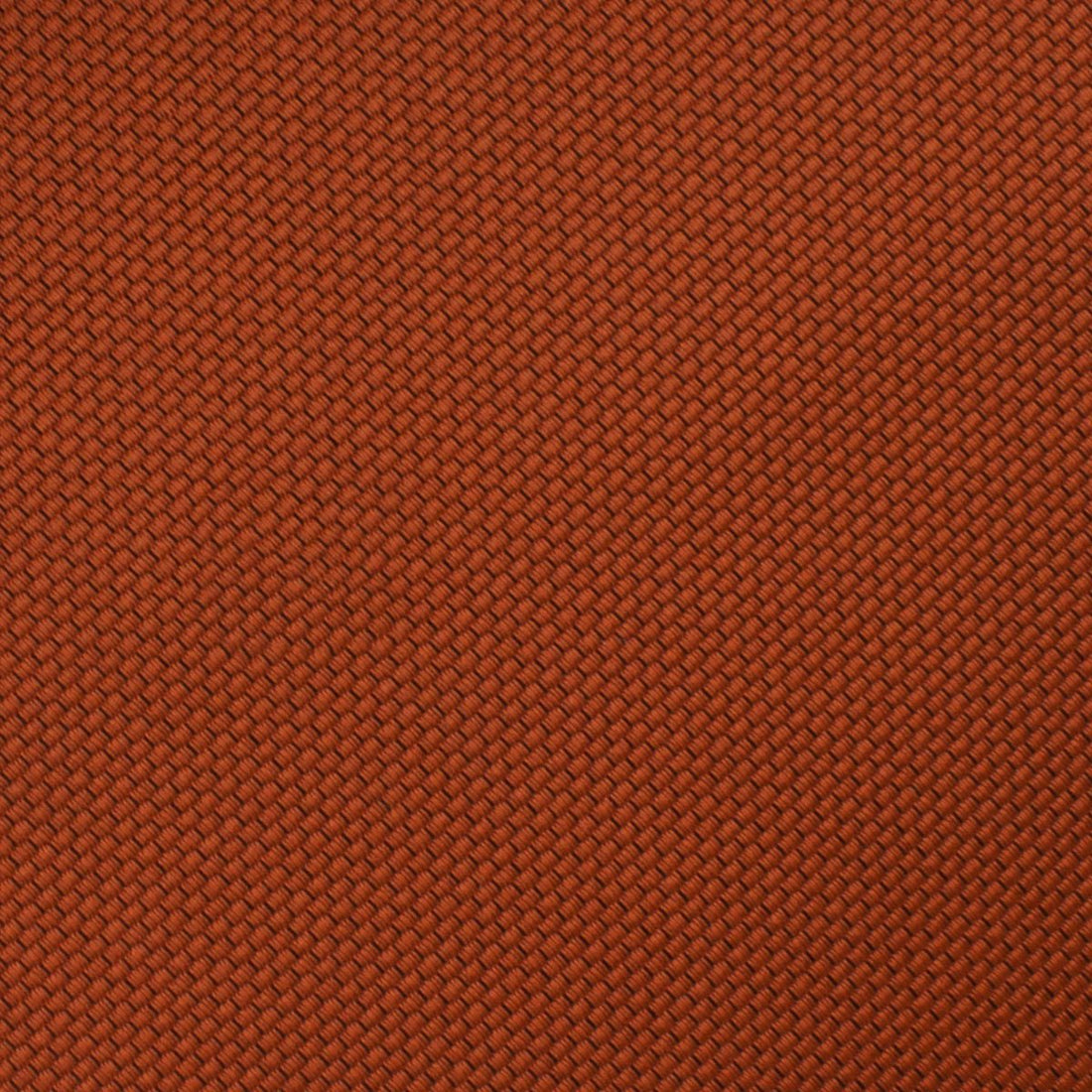 Burnt Orange Rust Weave Self Bow Tie Fabric