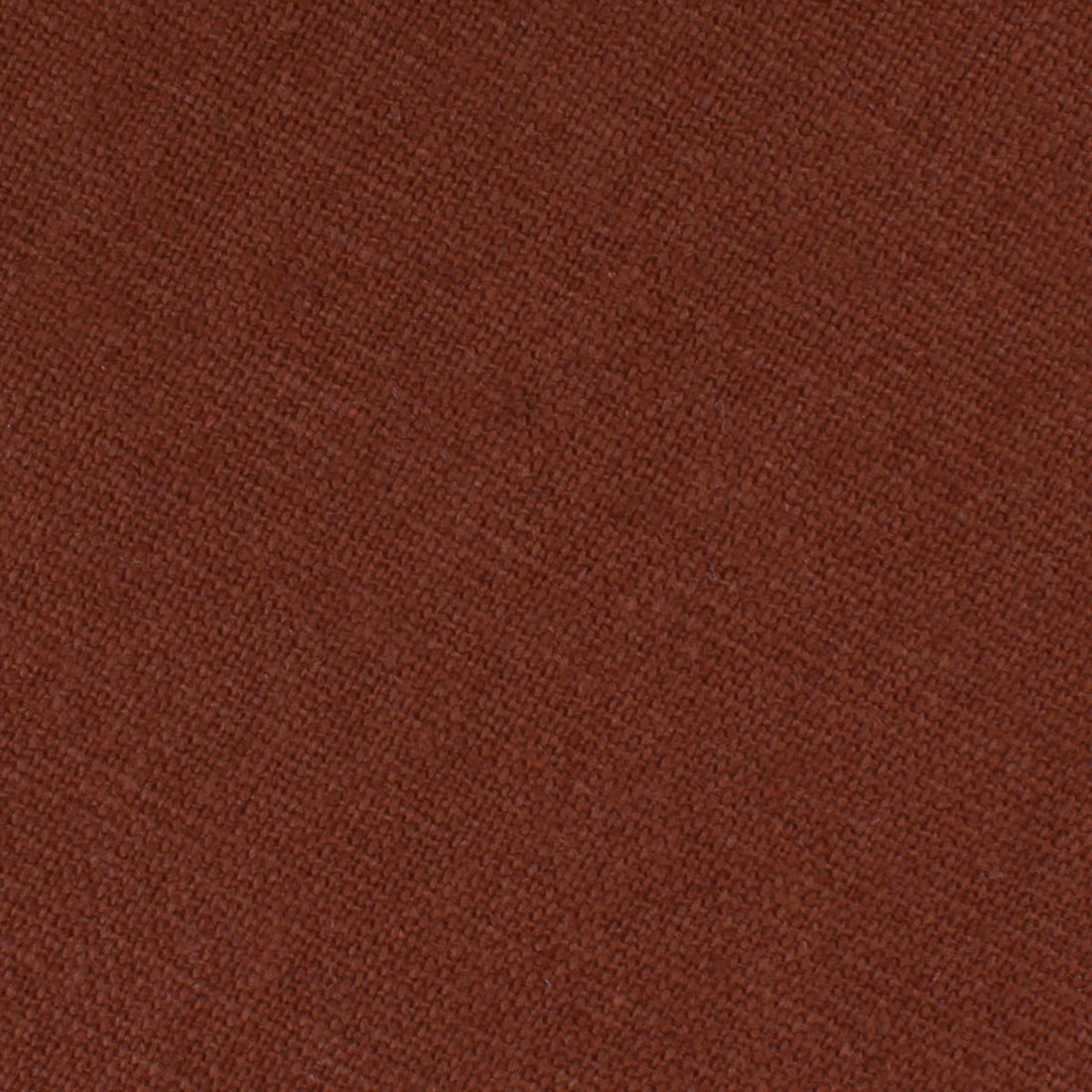 Burnt Golden Brown Linen Skinny Tie Fabric