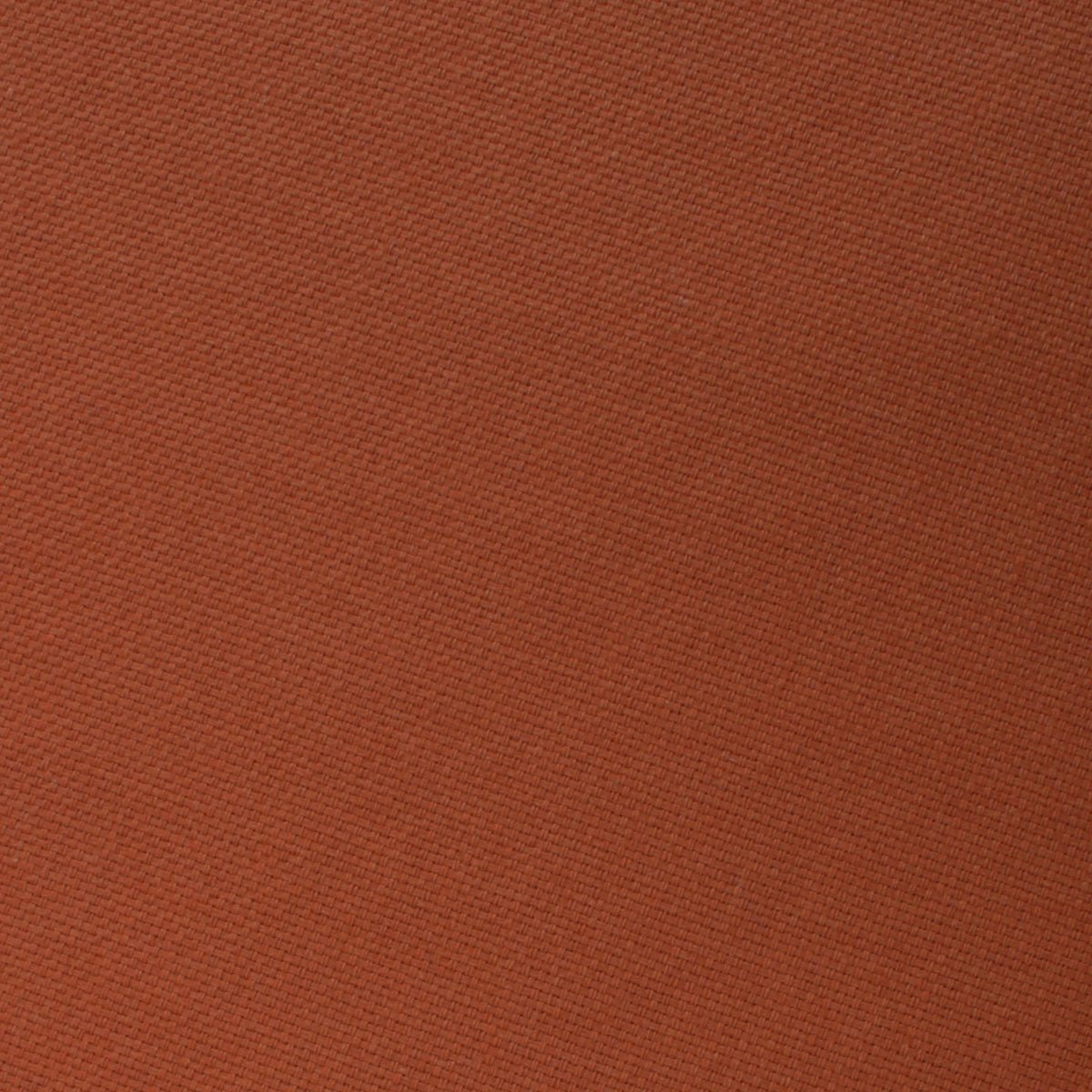 Burnt Terracotta Orange Linen Bow Tie Fabric