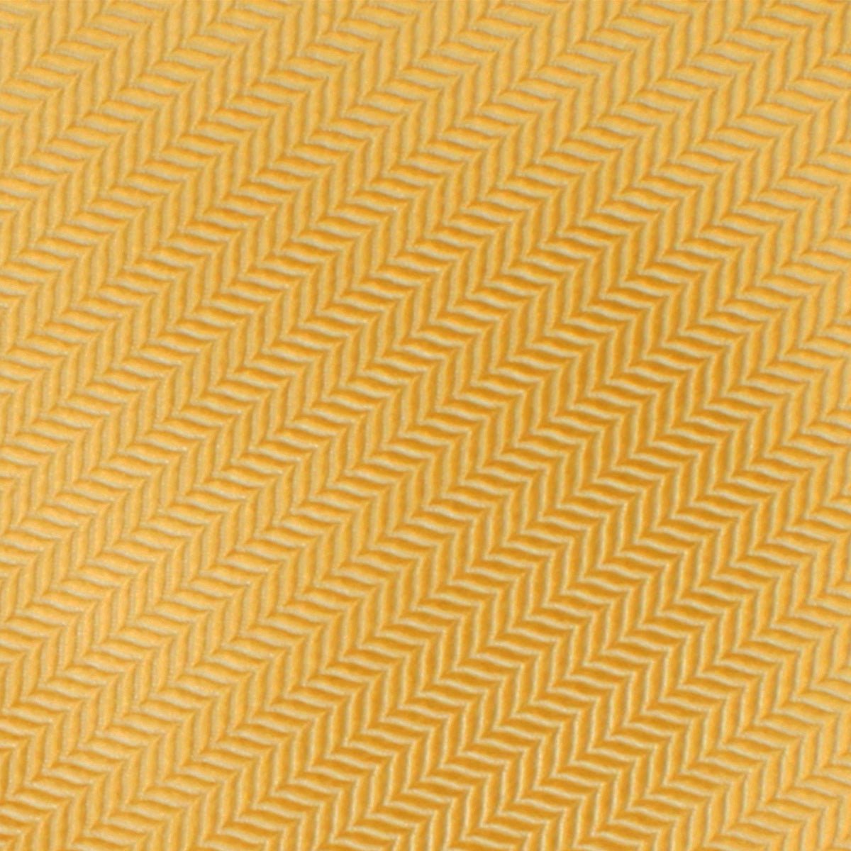 Butterscotch Yellow Herringbone Chevron Kids Bow Tie Fabric