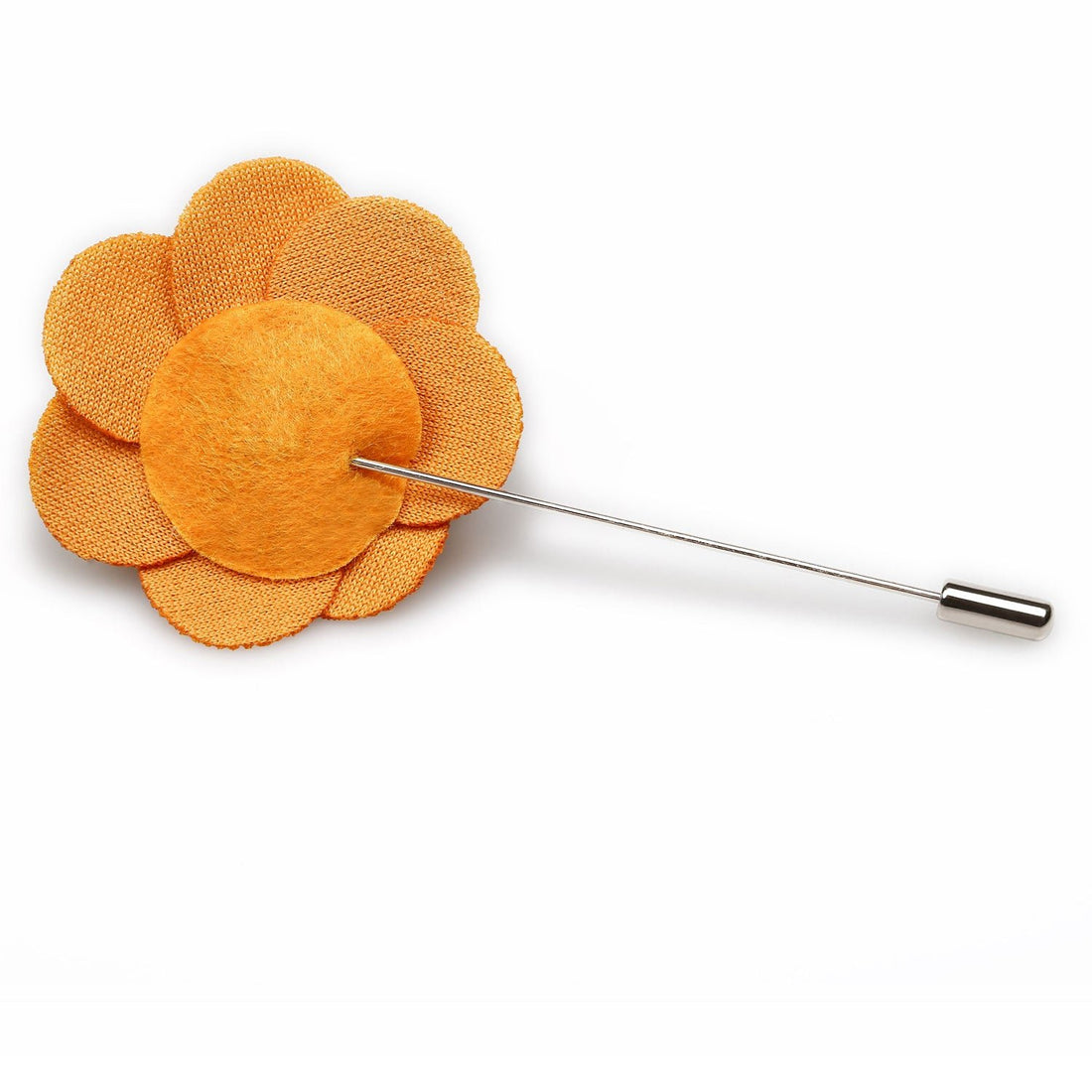 Butterscotch Mens Lapel Flower