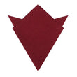 Cabernet Burgundy Linen Pocket Square