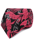 Cala d’Or Crimson Palm Necktie 2