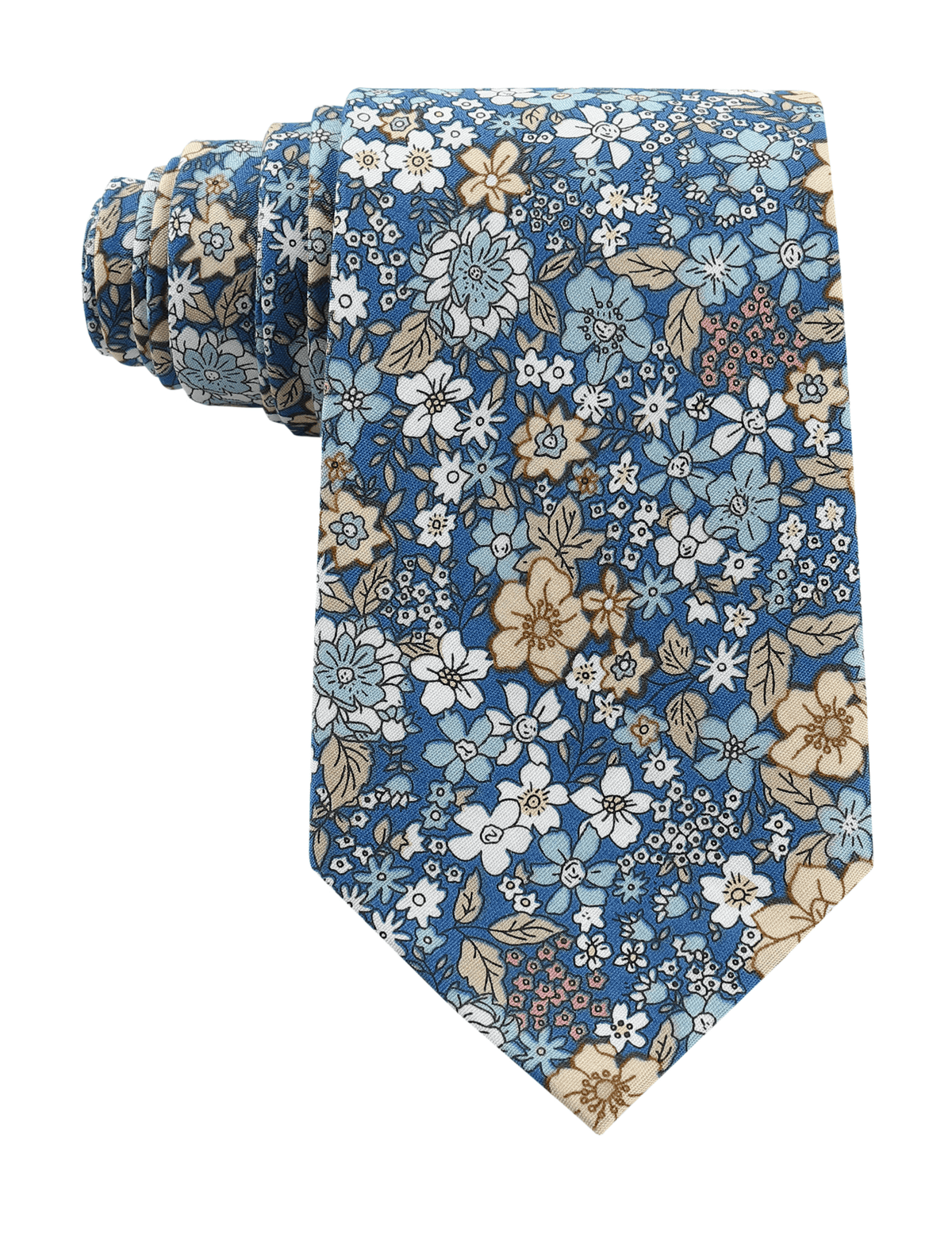 Cancun Coastal Floral Tie