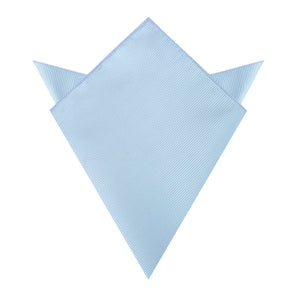 Capri Blue Twill Pocket Square