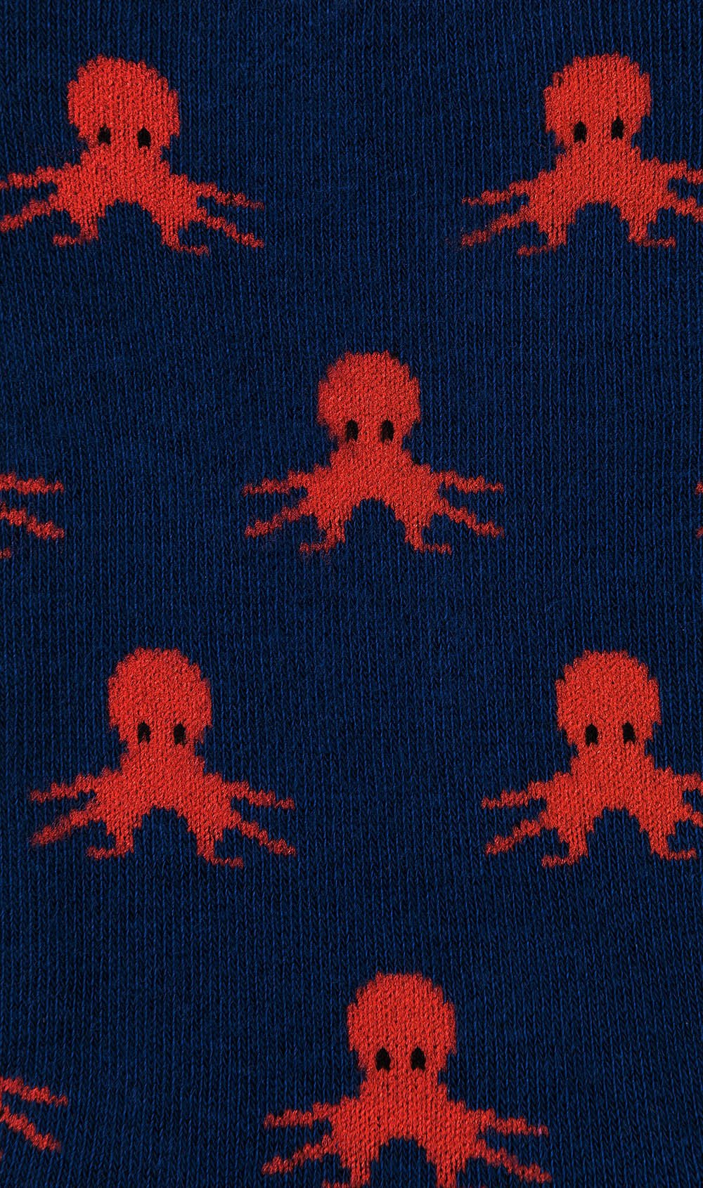 Caribbean Octopus Low Cut Socks Pattern Fabric