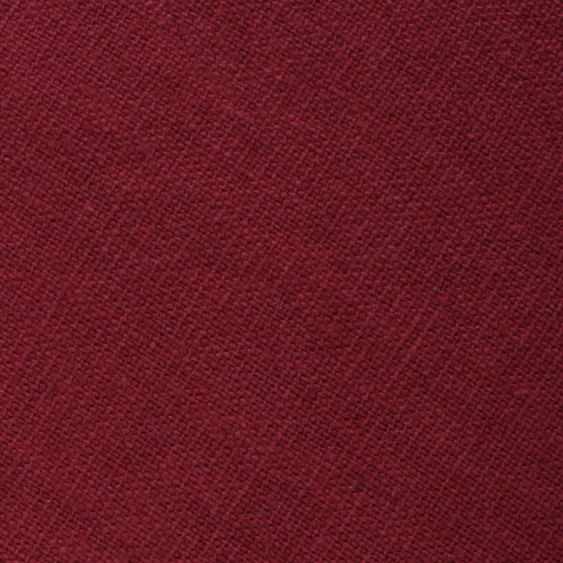 Carmine Burgundy Linen Necktie Fabric