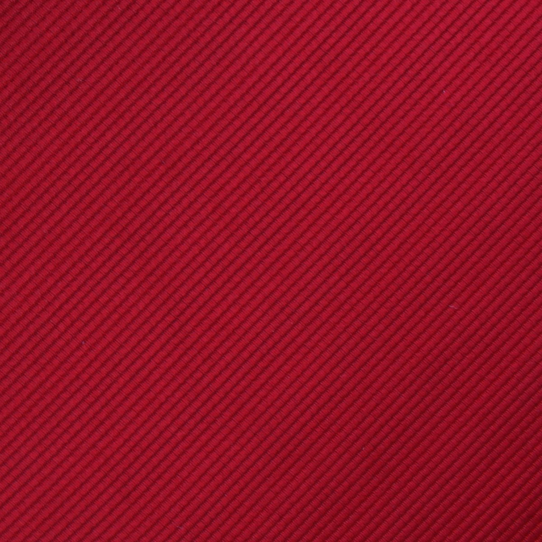 Carmine Red Twill Pocket Square Fabric