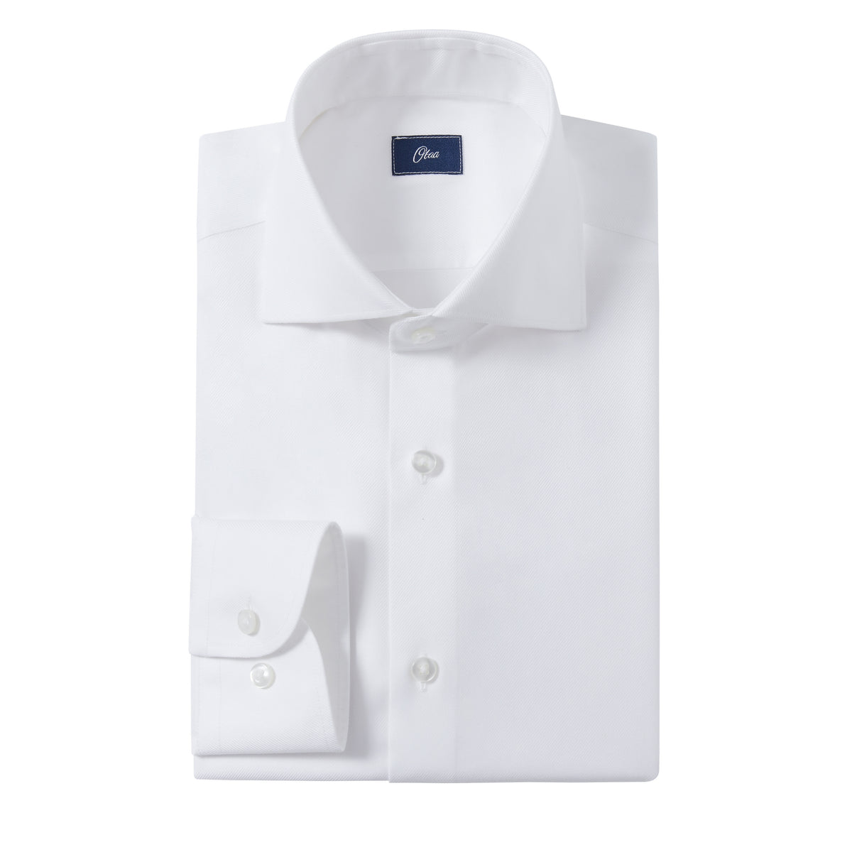 Carruthers White Dobby Non-Iron Shirt