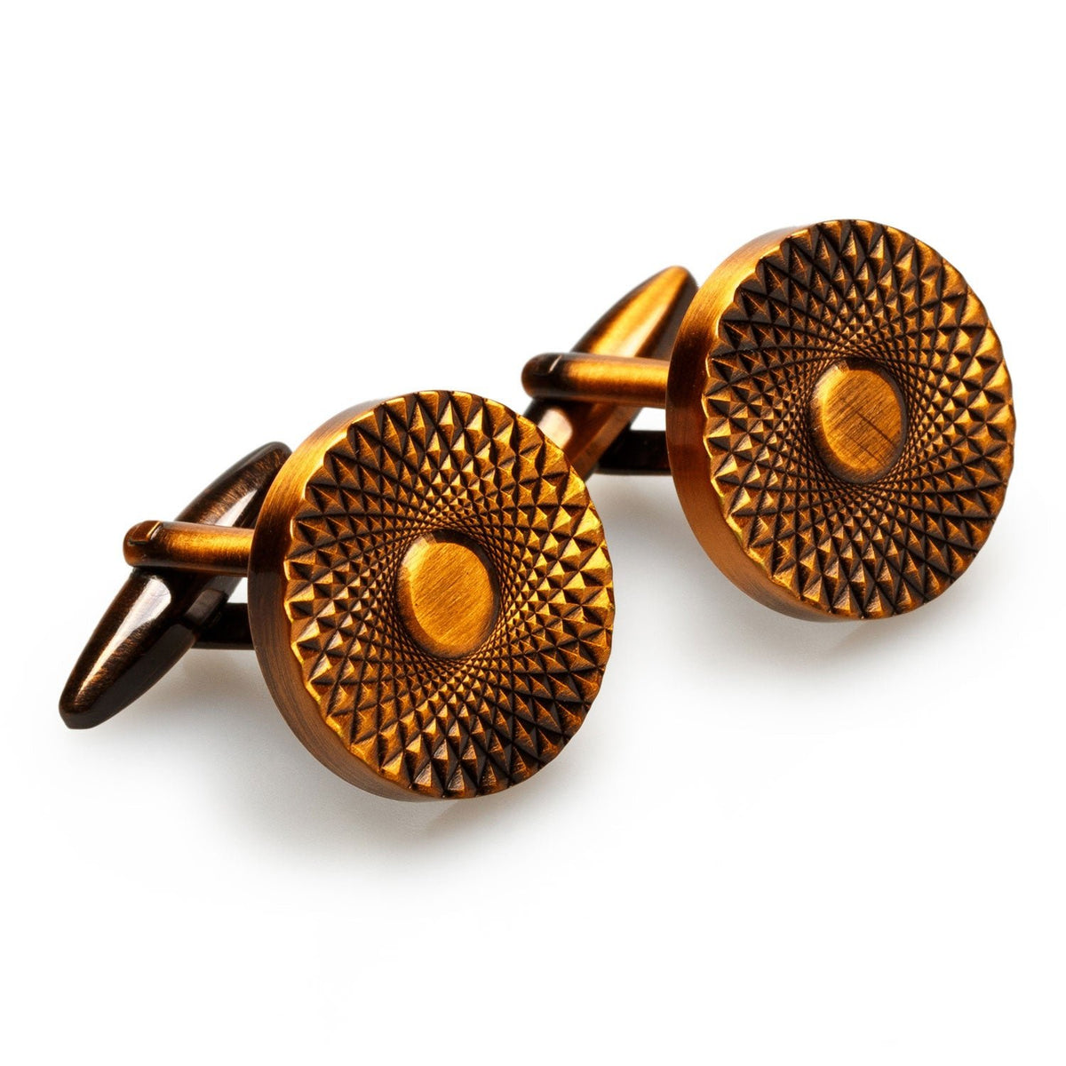 Royale Antique Copper Mens Cufflinks