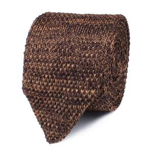 Caspian Golden Knitted Tie