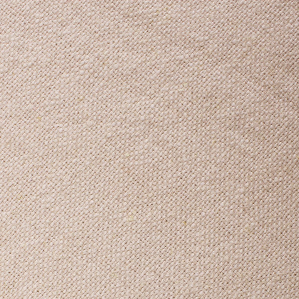 Champagne Beige Linen Self Bow Tie Fabric