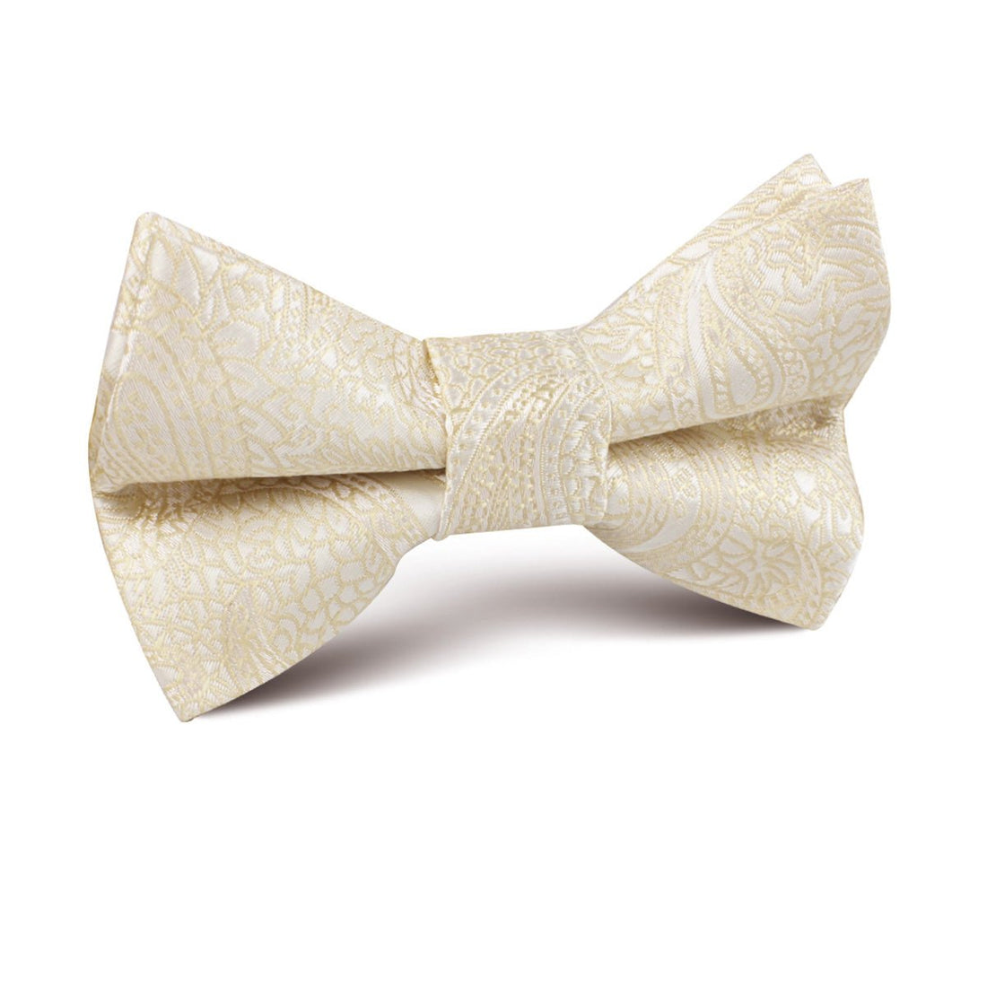 Champagne Desert Paisley Kids Bow Tie