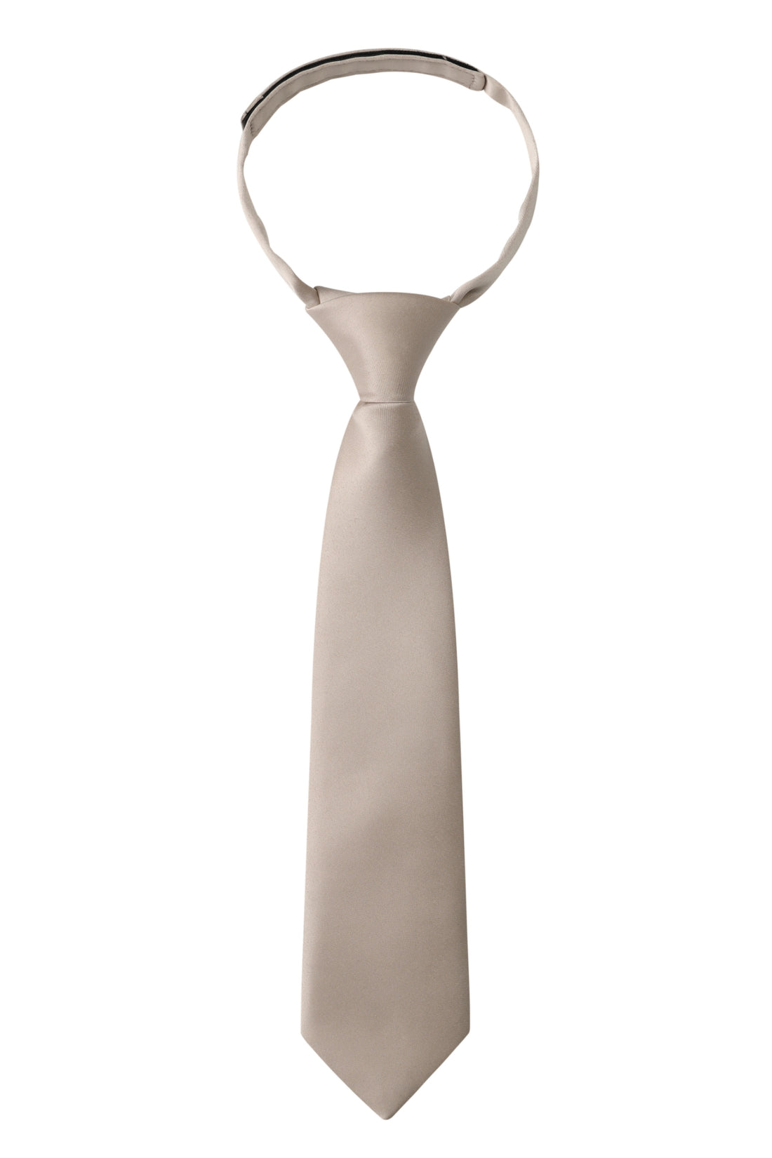 Champagne Satin Kids Necktie