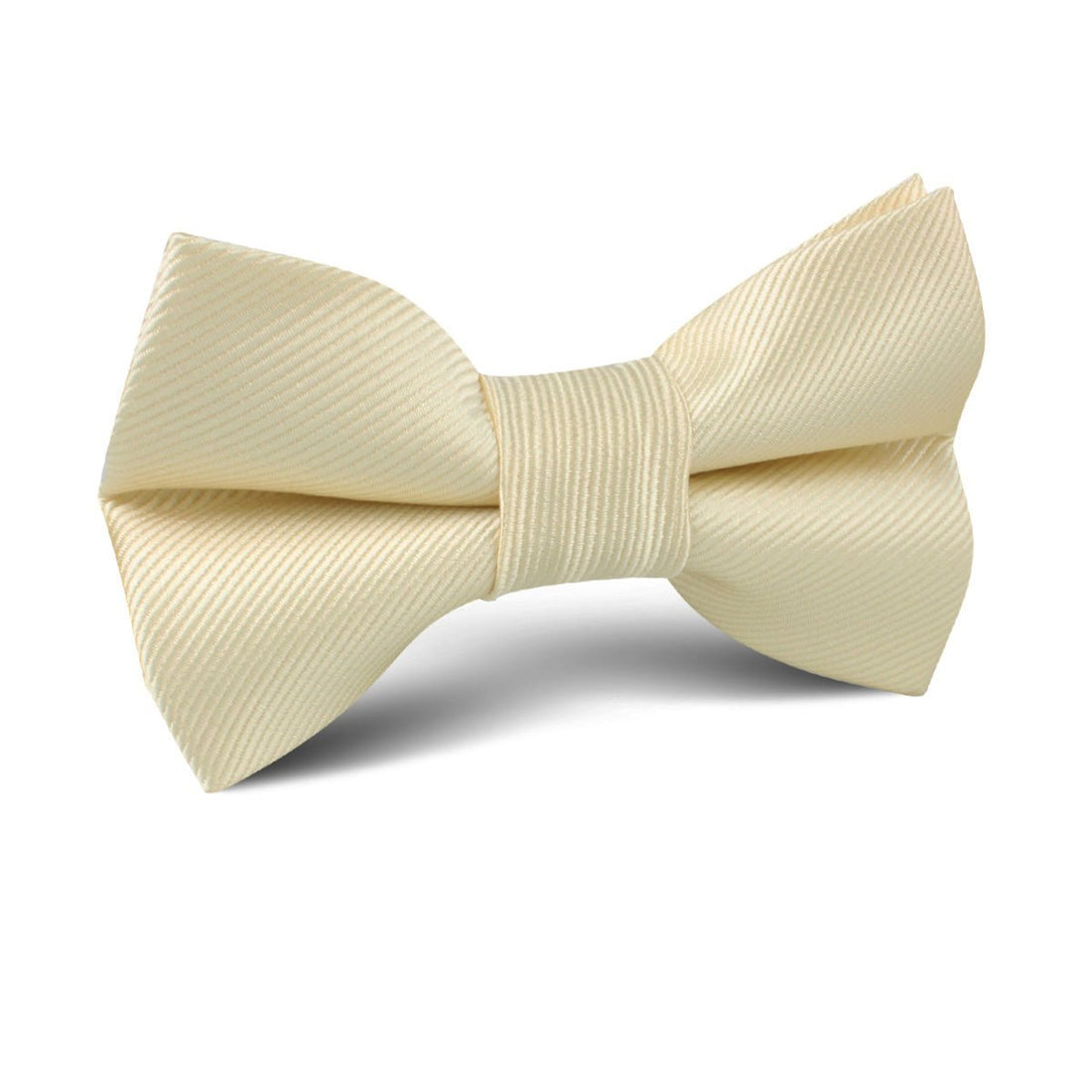 Champagne Twill Kids Bow Tie