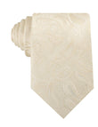 Champagne Desert Paisley Necktie