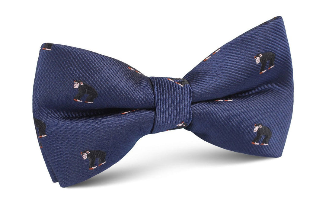 Chimpanzee Monkey Bow Tie