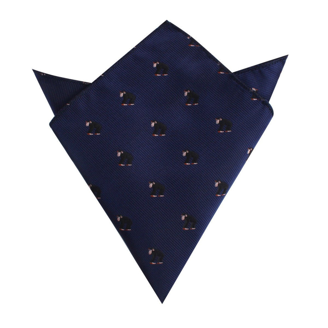 Chimpanzee Monkey Pocket Square