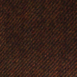 Chocolate Brown Striped Wool Fabric Self Bowtie