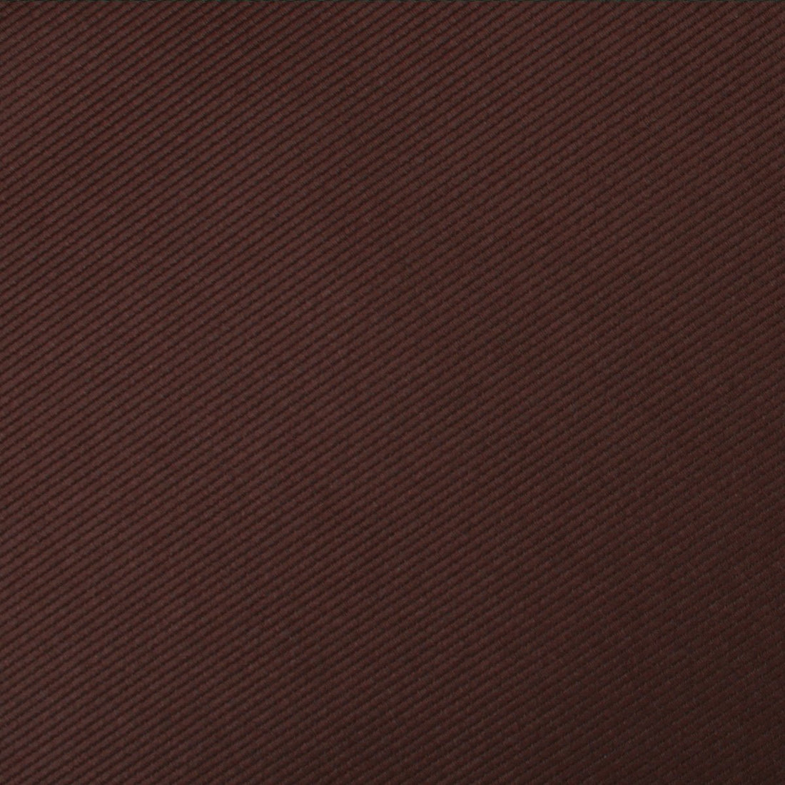 Chocolate Brown Twill Skinny Tie Fabric