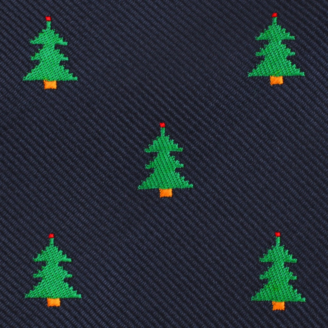 Christmas Tree Necktie Fabric